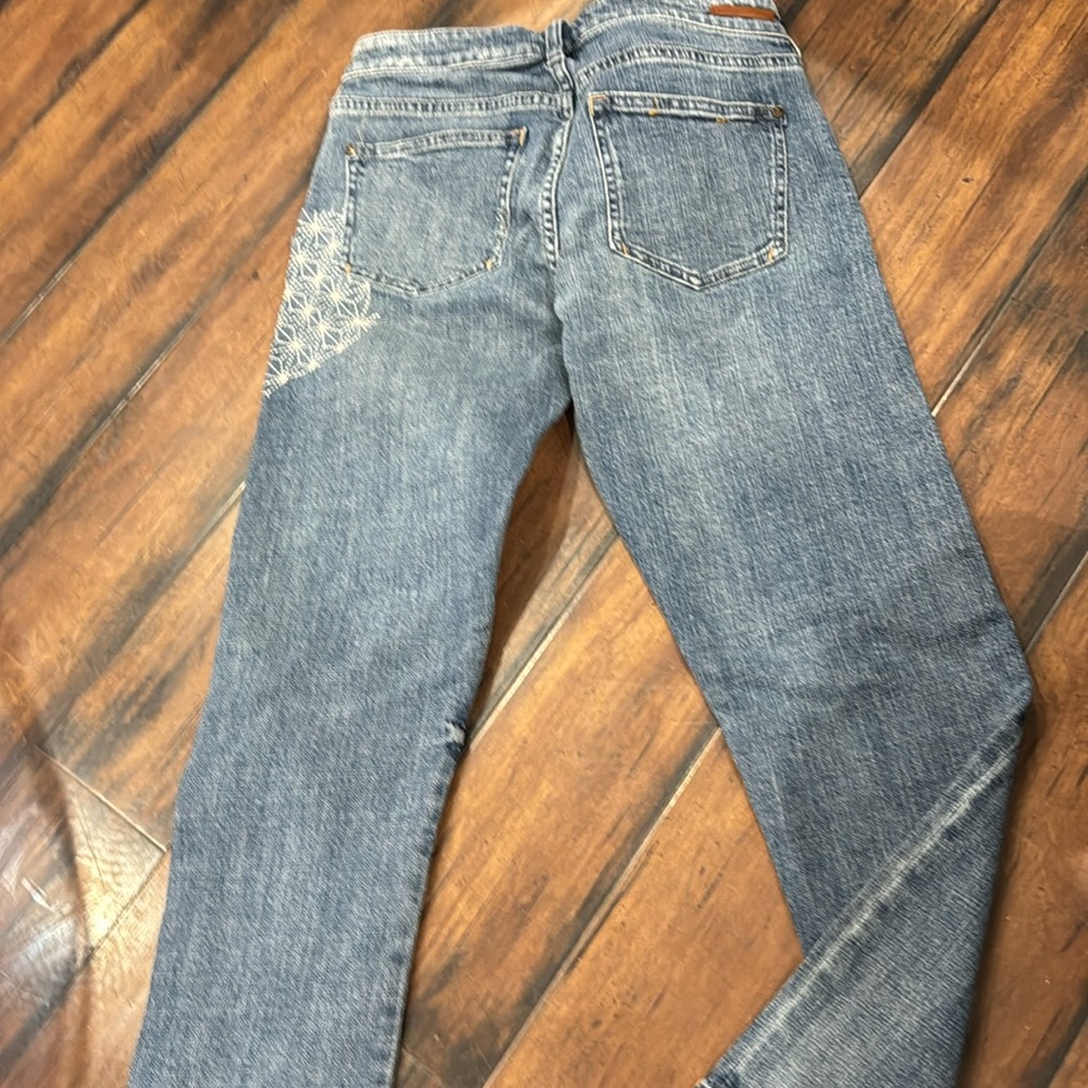 Patchwork Style Jeans - image 5